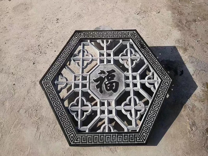 石材雕刻字，雕刻景墻地板及迎門墻福字等雕刻工藝