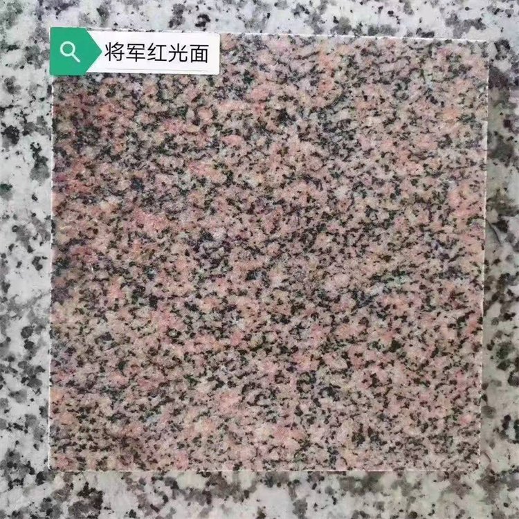 荔枝面石島紅表面處理工藝