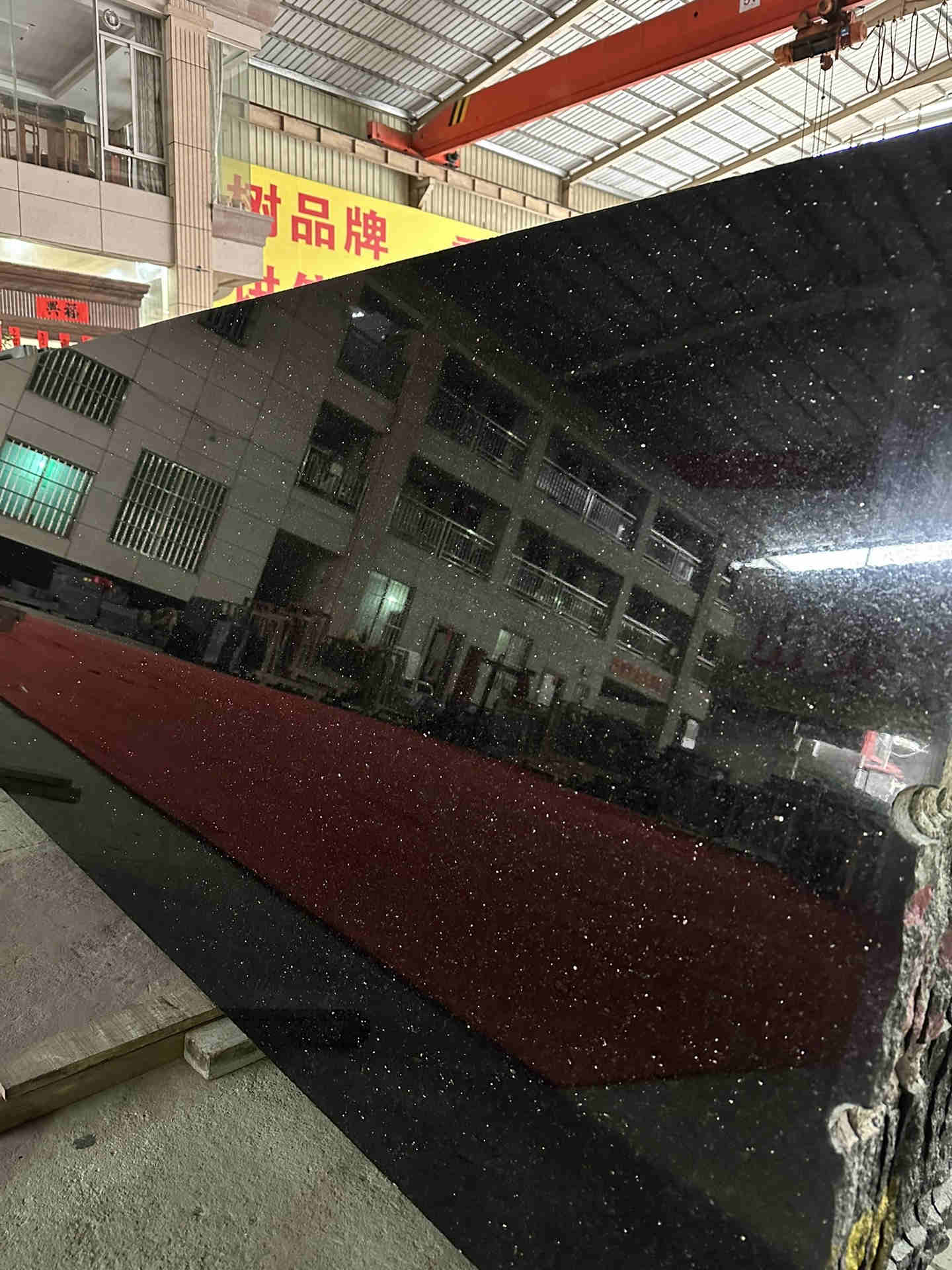 安哥拉黑大理石水景異型加工
