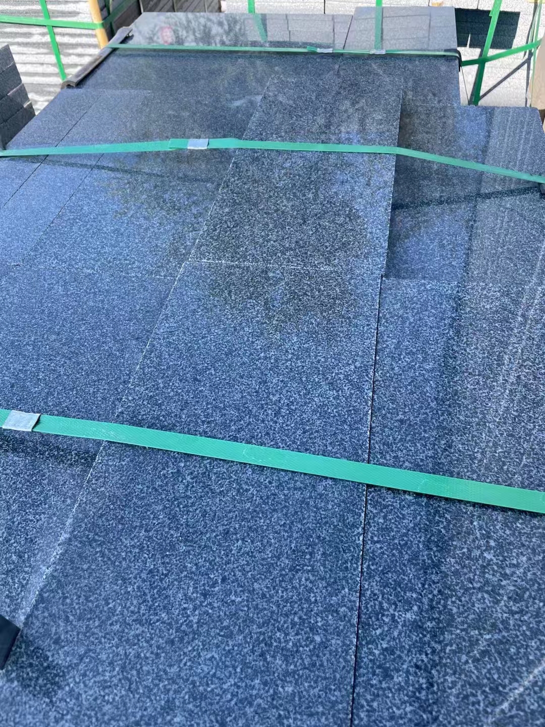 芝麻黑石材路沿石加工