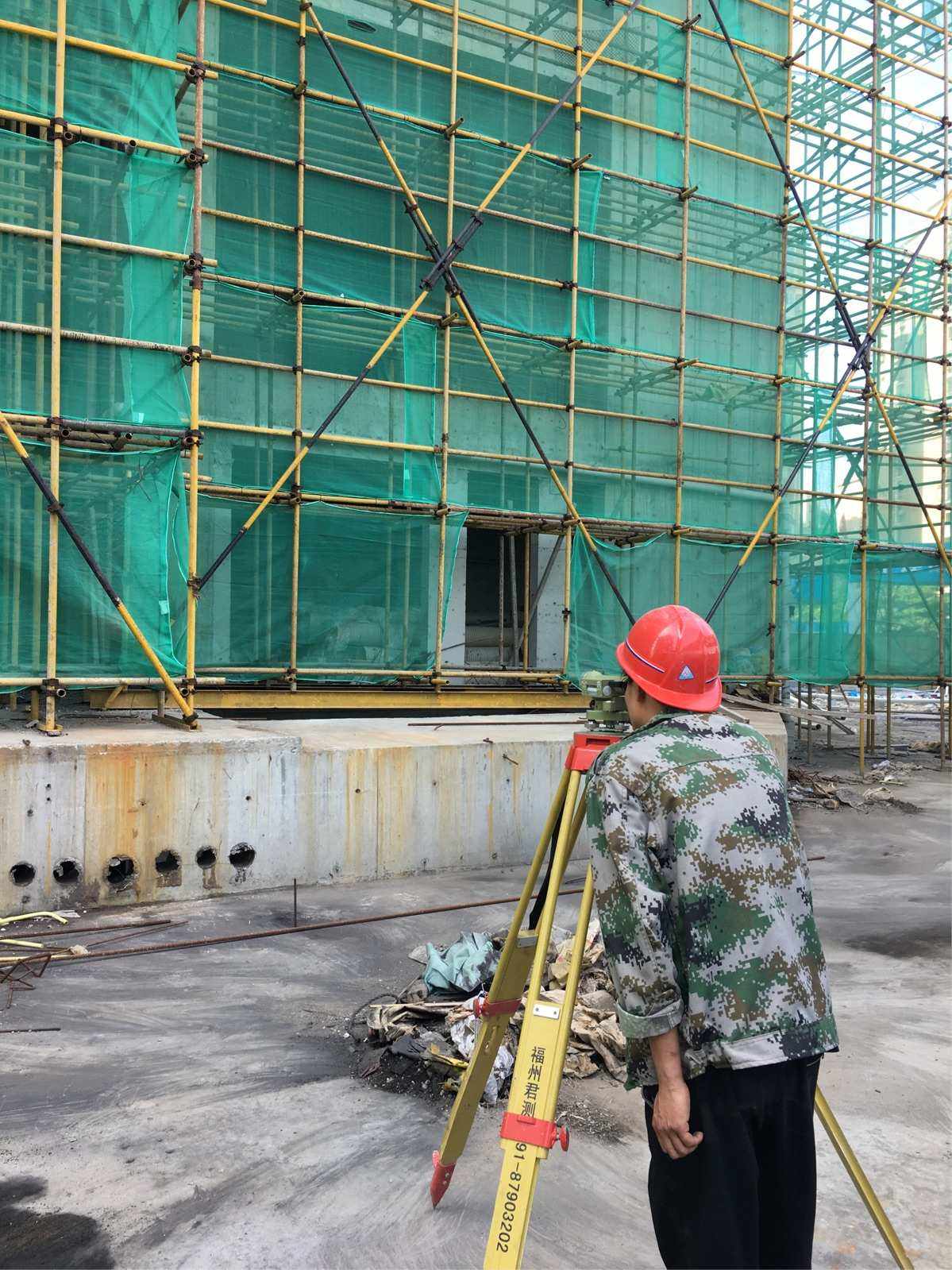 石材測量，定位放樣寫(圖2)